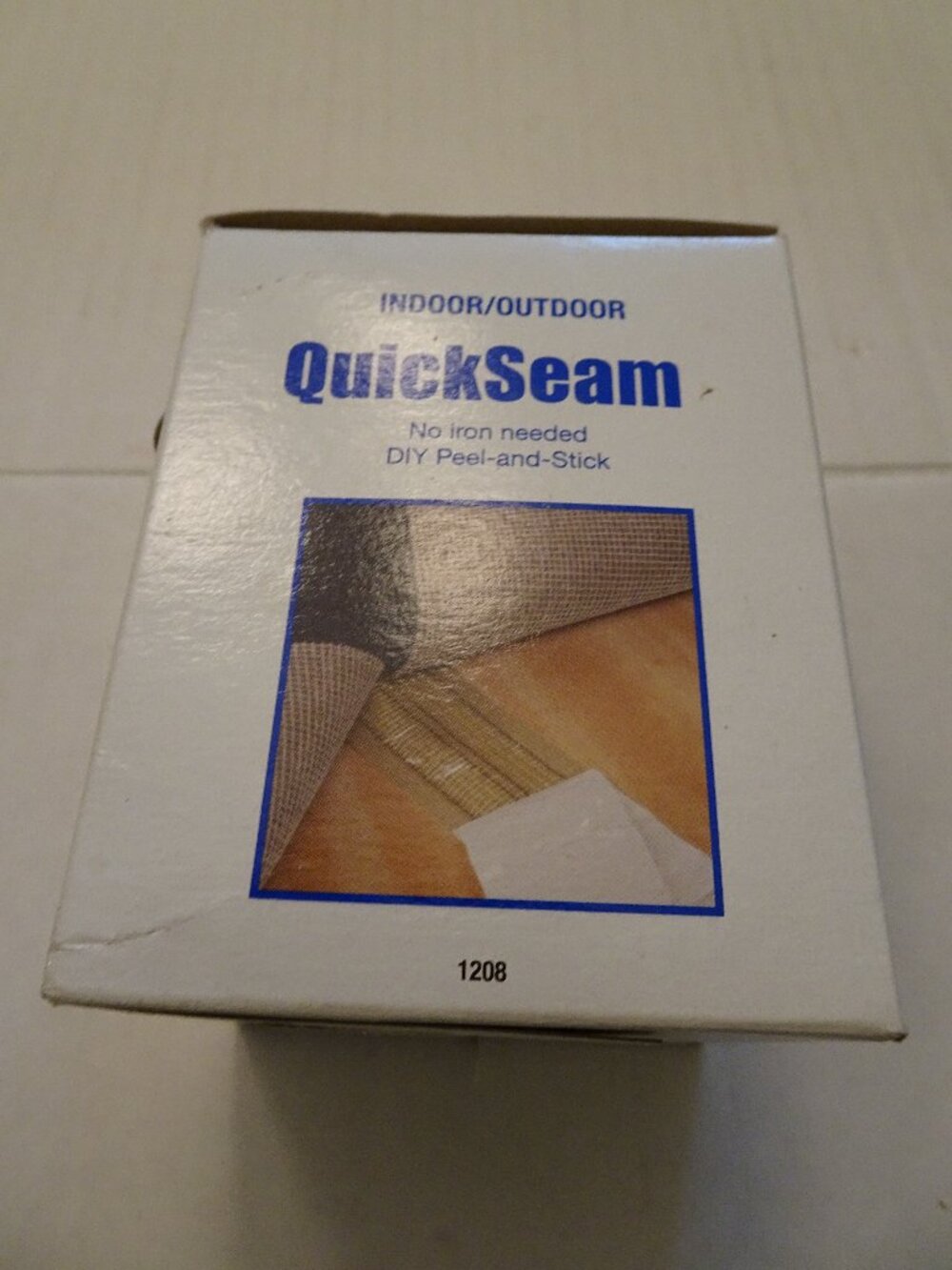 Carpet Seam Tape–FlorCraft QuickSeam Pressure Sensitive - 4-Inch x 15 Feet - New